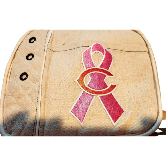 Chicago Bears Breast Cancer Old School Tablet Case 10" x 8" x 1" NFL Zip Top Pa - Picture 6 of 6